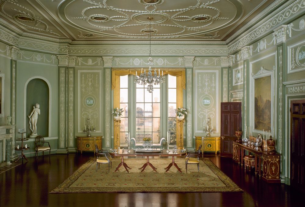 E-10: English Dining Room of the Georgian Period, 1770-90 by Narcissa Niblack Thorne (Designer)