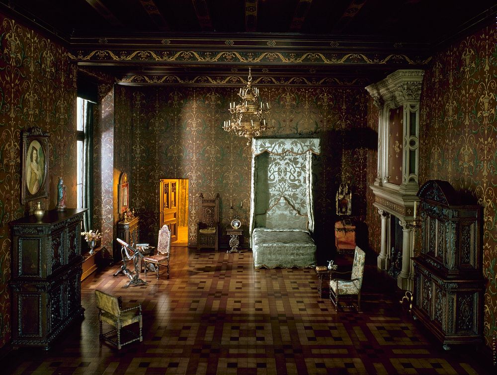 E-17: French Bedroom, Late 16th Century by Narcissa Niblack Thorne (Designer)