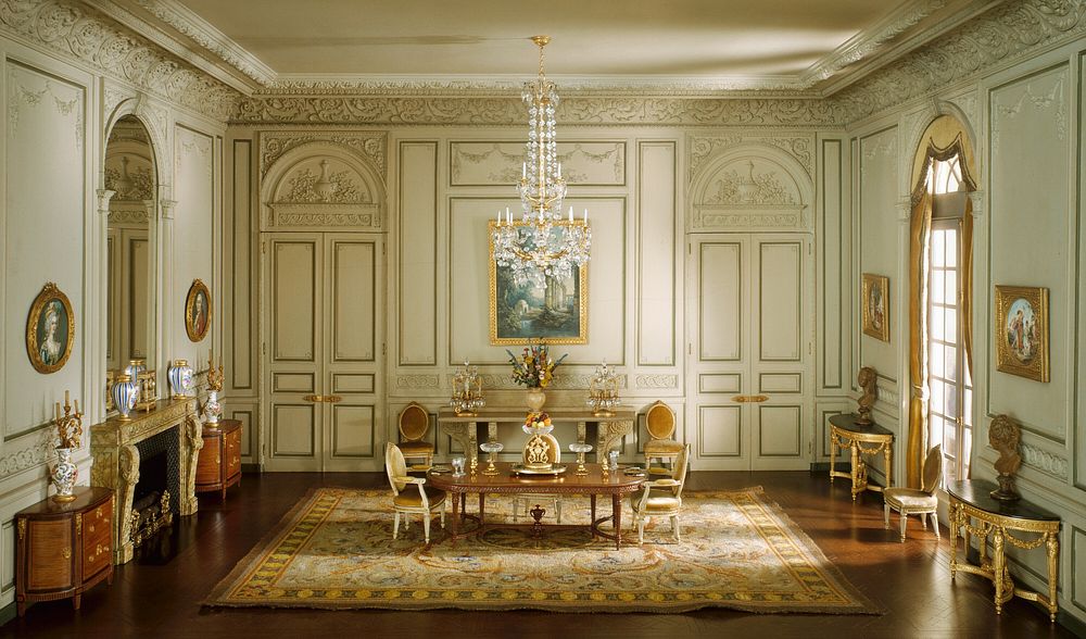 E-23: French Dining Room of the Periods of Louis XV and Louis XIV by Narcissa Niblack Thorne (Designer)