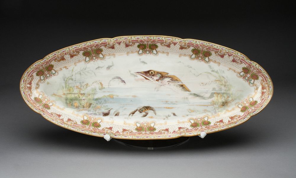Fish Platter by Théodore Haviland