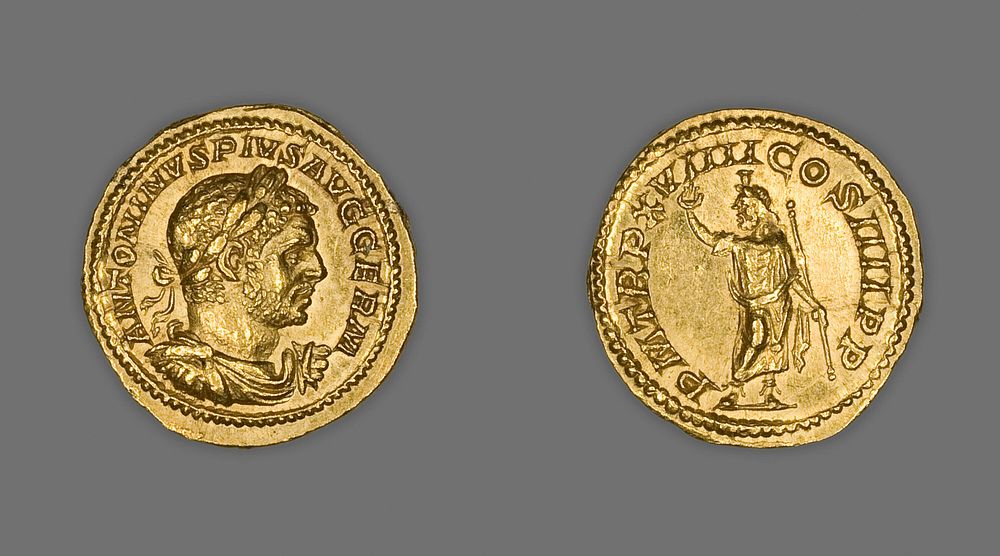 Aureus (Coin) Portraying Emperor Caracalla by Ancient Roman