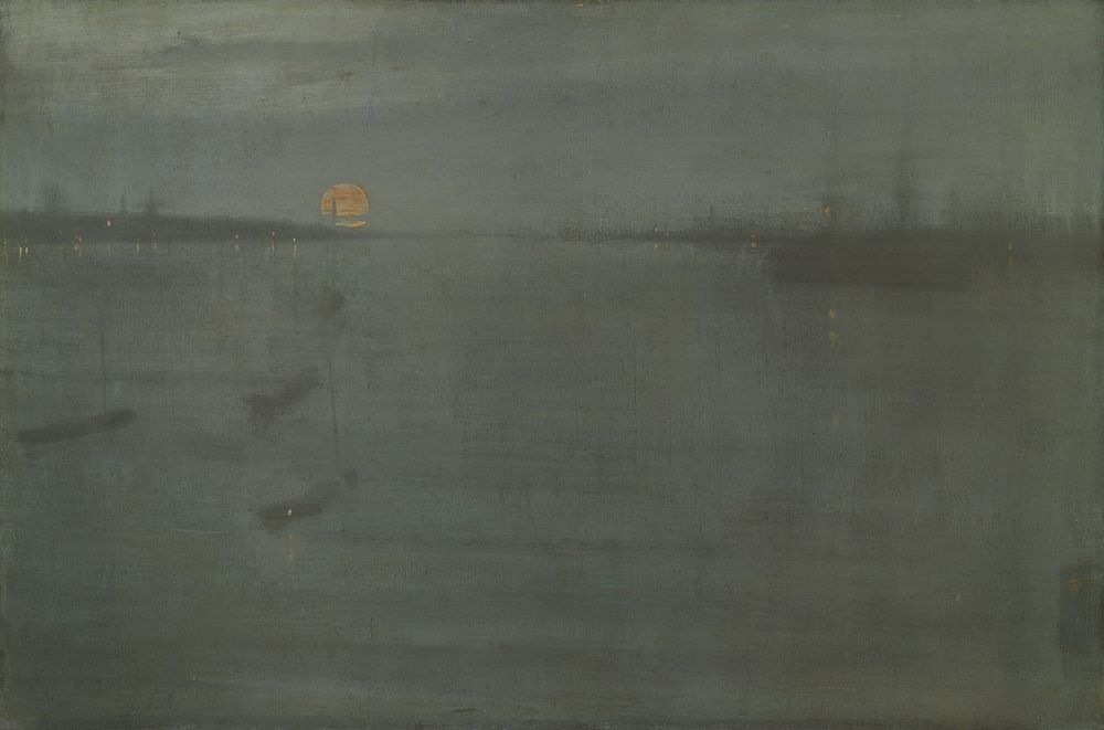 Nocturne: Blue and Gold—Southampton Water by James McNeill Whistler