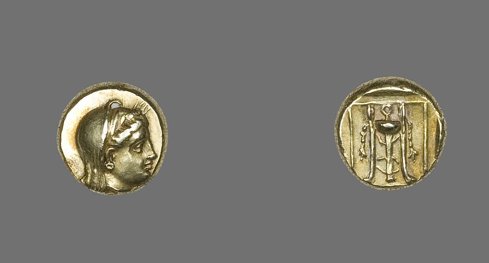 Hecta (Coin) Depicting the Goddess Demeter by Ancient Greek