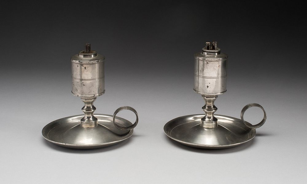 Pair of Lamps by Roswell Gleason