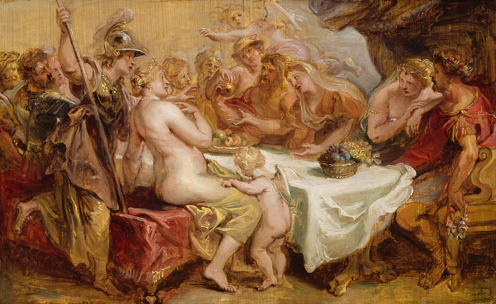 The Wedding of Peleus and Thetis by Peter Paul Rubens