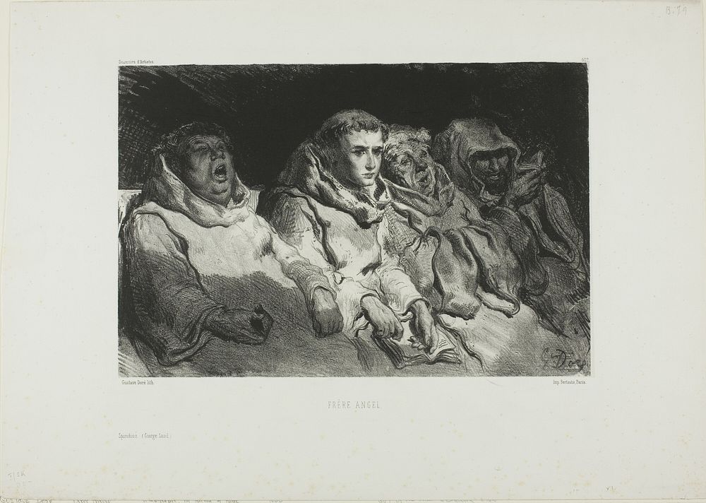Brother Angel by Gustave Doré