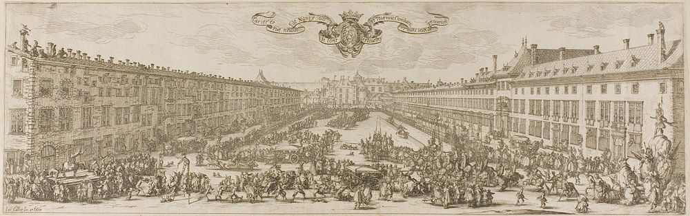 The Carrière at Nancy by Jacques Callot