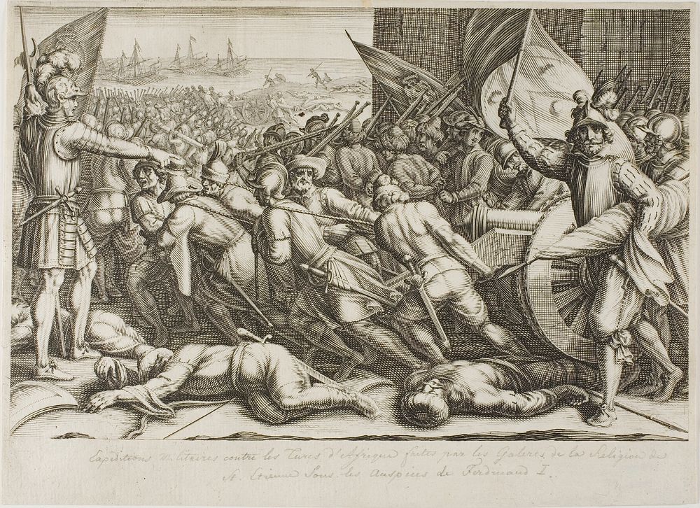 The Departure of the Troops by Jacques Callot