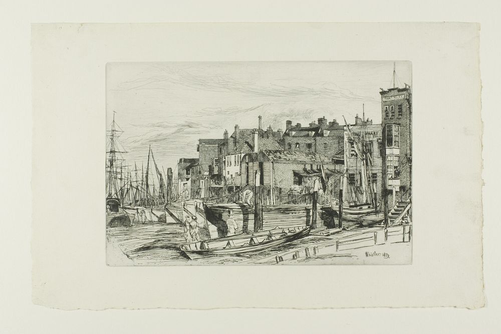 Thames Police by James McNeill Whistler