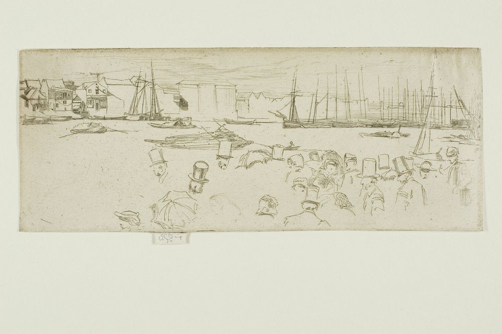 Penny Passengers, Limehouse by James McNeill Whistler