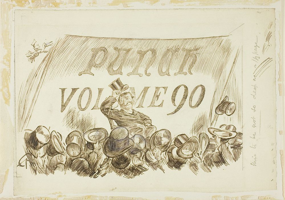 Study for Punch, Volume 90 by Charles Samuel Keene