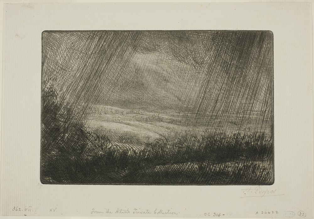 Plain by Alphonse Legros