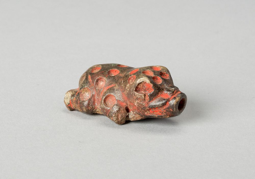 Container for Lime in the Shape of a Frog by Tiwanaku