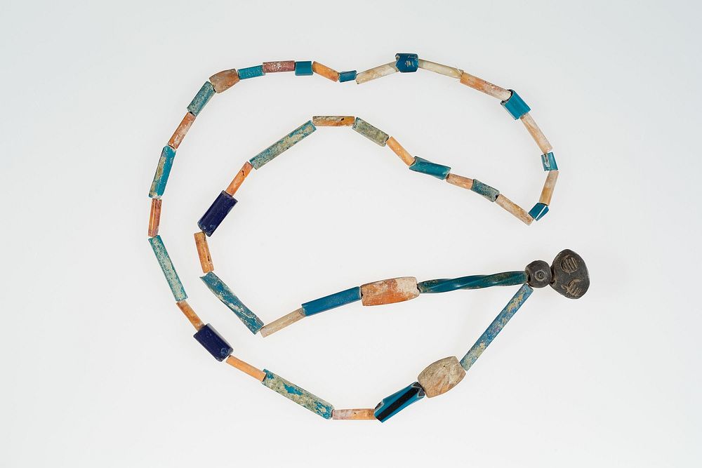 Necklace Strung with Indigenous and Imported Beads by Chancay
