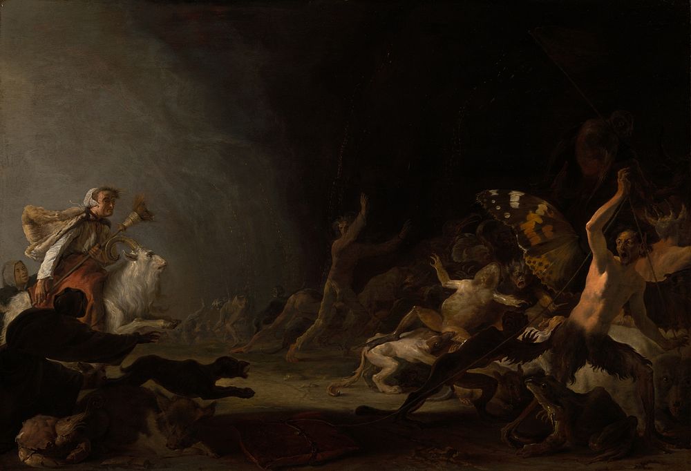 A Witches' Sabbath by Cornelis Saftleven