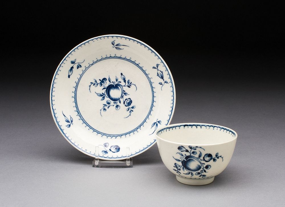 Cup and Saucer by Worcester Porcelain Factory (Manufacturer)
