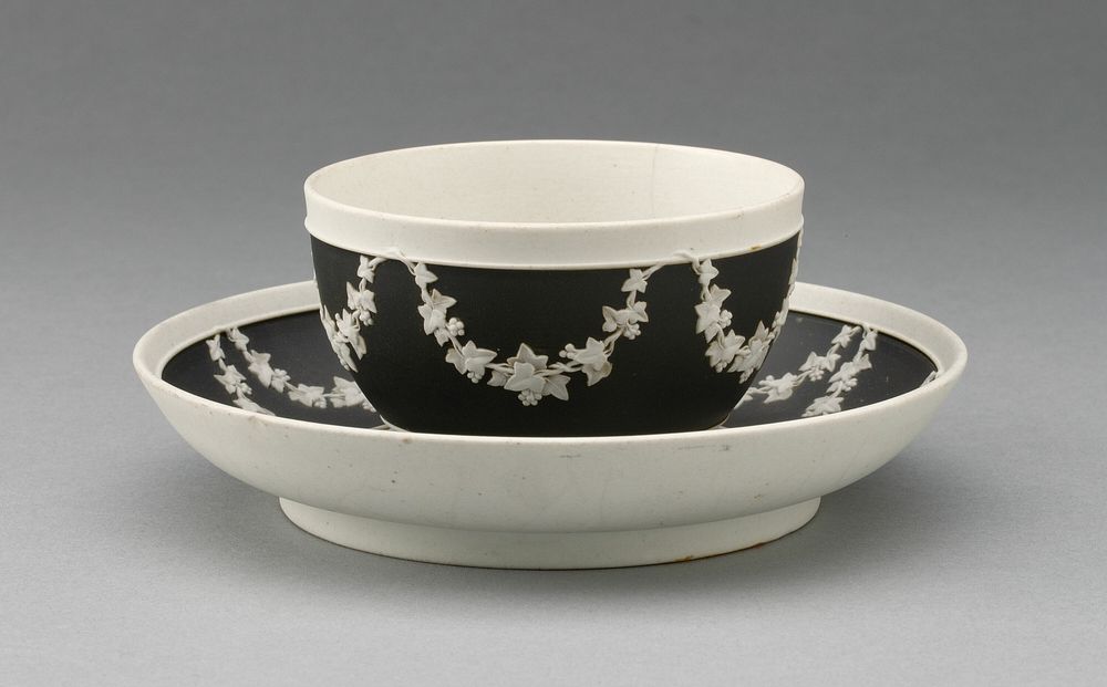 Teacup and Saucer by Wedgwood Manufactory (Manufacturer)