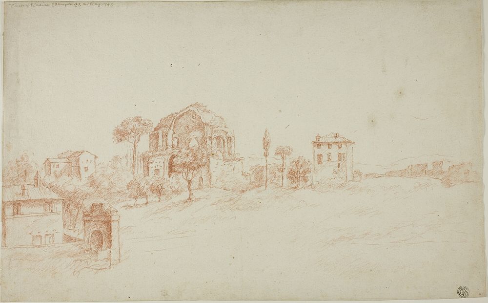 Temple of Minerva Medica by Ferdinando Galli-Bibiena