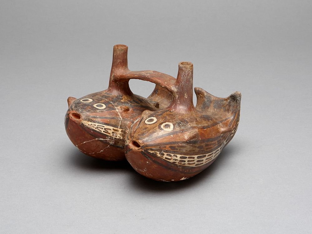 Bridge Vessel in the Form of a Pair of Interlocked Fish by Nazca