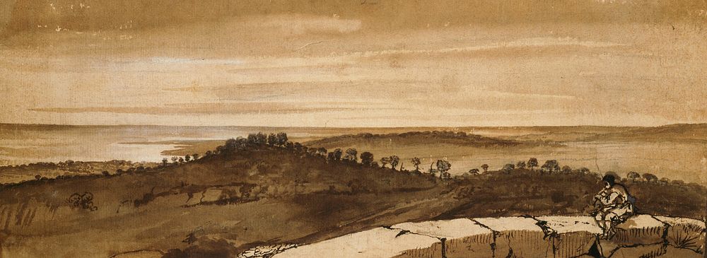 Panorama from the Sasso by Claude Lorrain