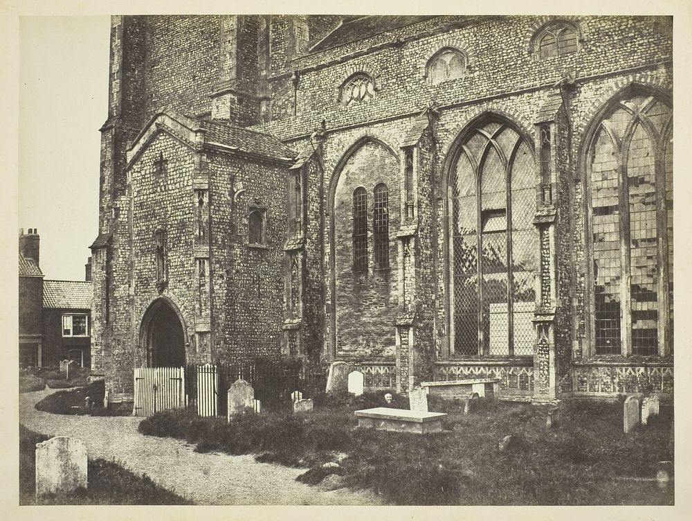 Southside of Cromer Church by Benjamin Brecknell Turner