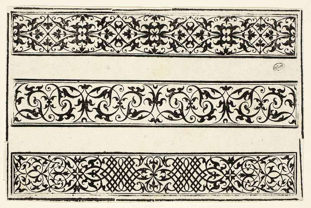 Ornamental Panels by Hans Rudolf Manuel Deutsch