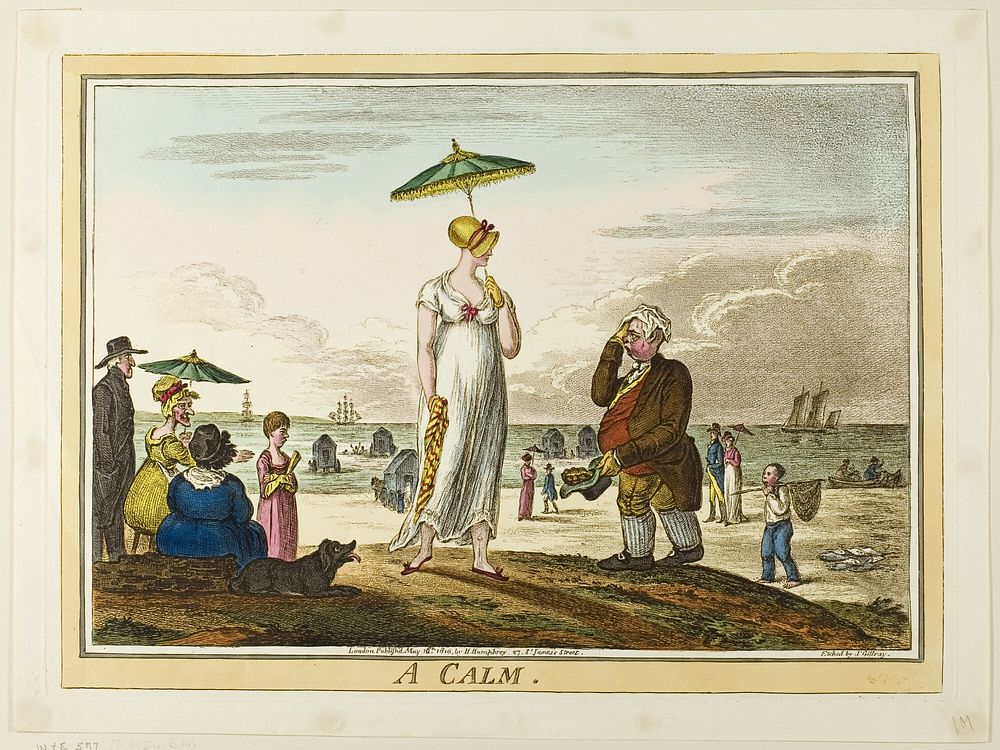 A Calm by James Gillray