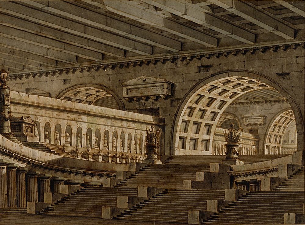 Subterranean Mausoleum by Pietro di Gottardo Gonzaga