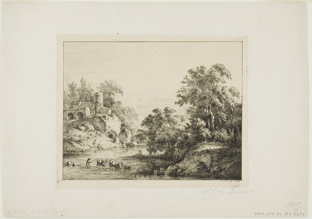 The Little Ford by Jean Jacques de Boissieu