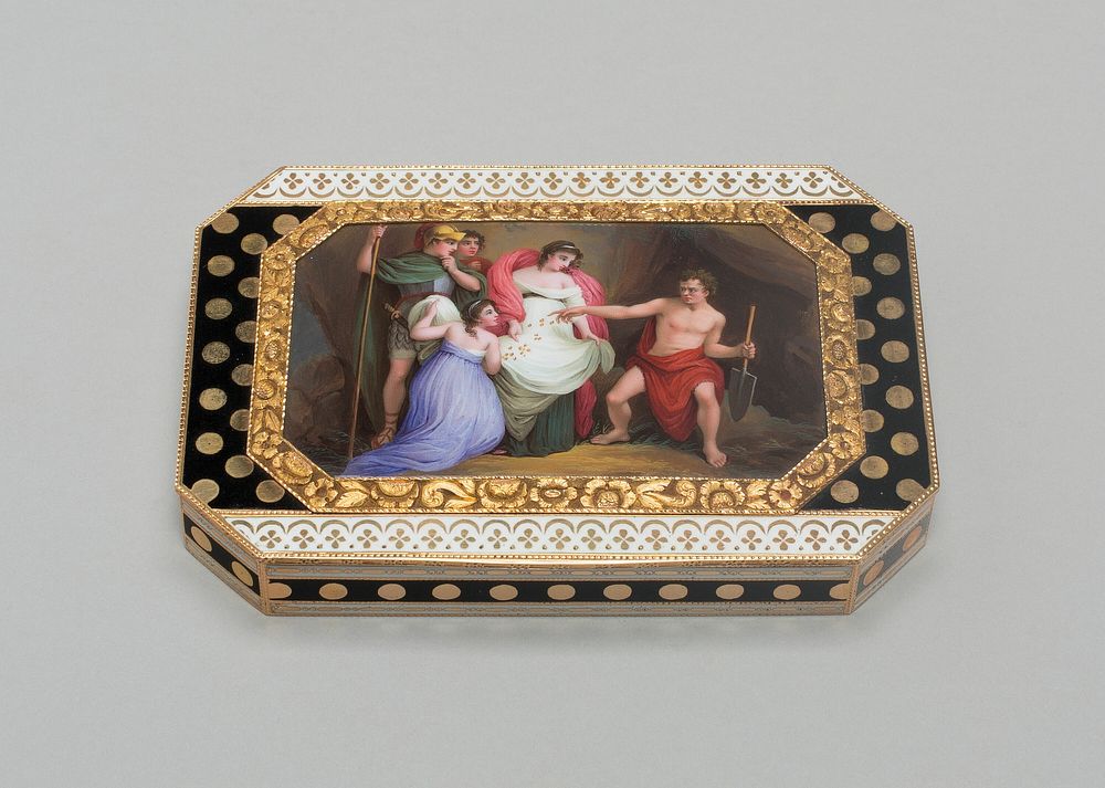 Snuff Box with a Mythological Scene