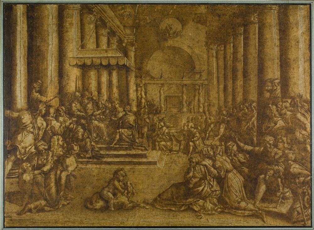 Donation of Constantine by Giulio Romano