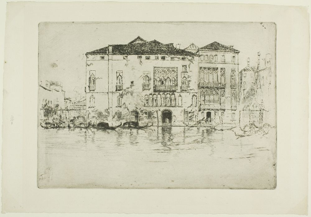 The Palaces by James McNeill Whistler