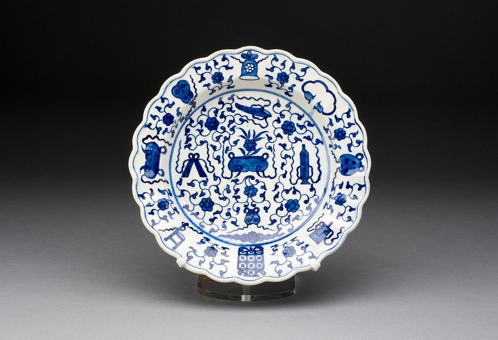 Plate by Worcester Porcelain Factory (Manufacturer)