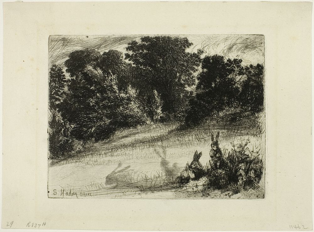 Combe Bottom by Francis Seymour Haden