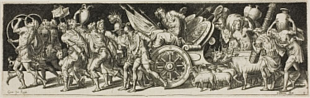 Triumphal March, from Combats and Triumphs by Étienne Delaune