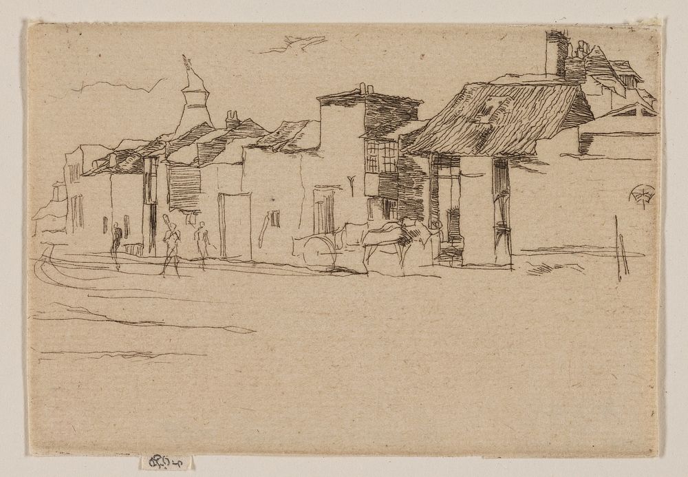 The Old Swan Brewery, Chelsea by James McNeill Whistler