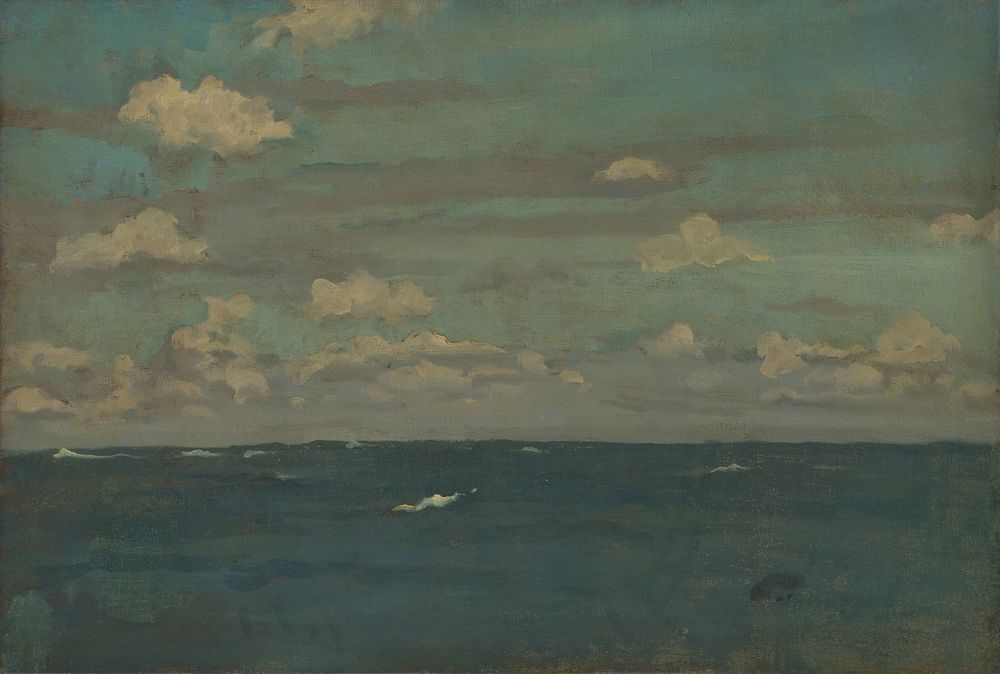 Violet and Silver - The Deep Sea by James McNeill Whistler
