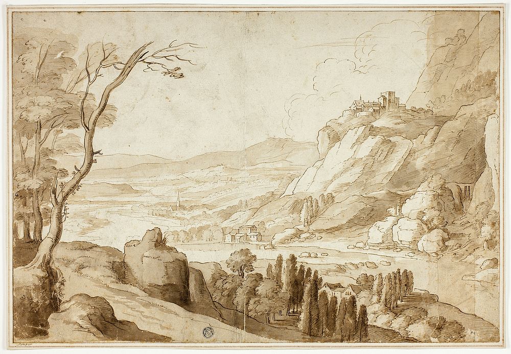 Rhine Landscape by Willem van Nieuwlandt, II