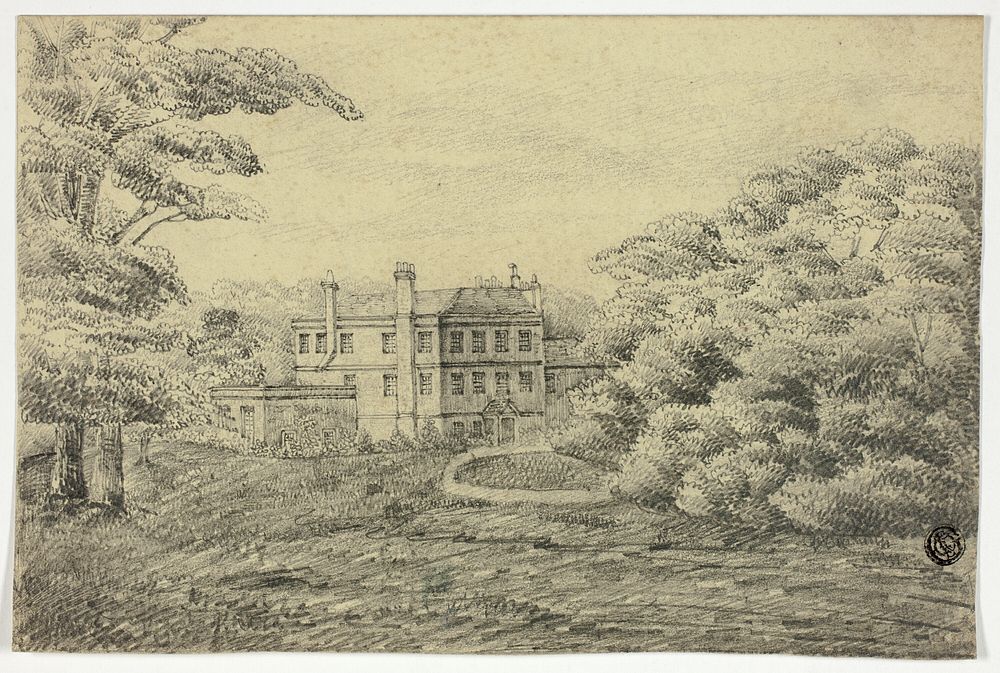 Country Estate with Mansion by Unknown artist (Unknown Amateur)