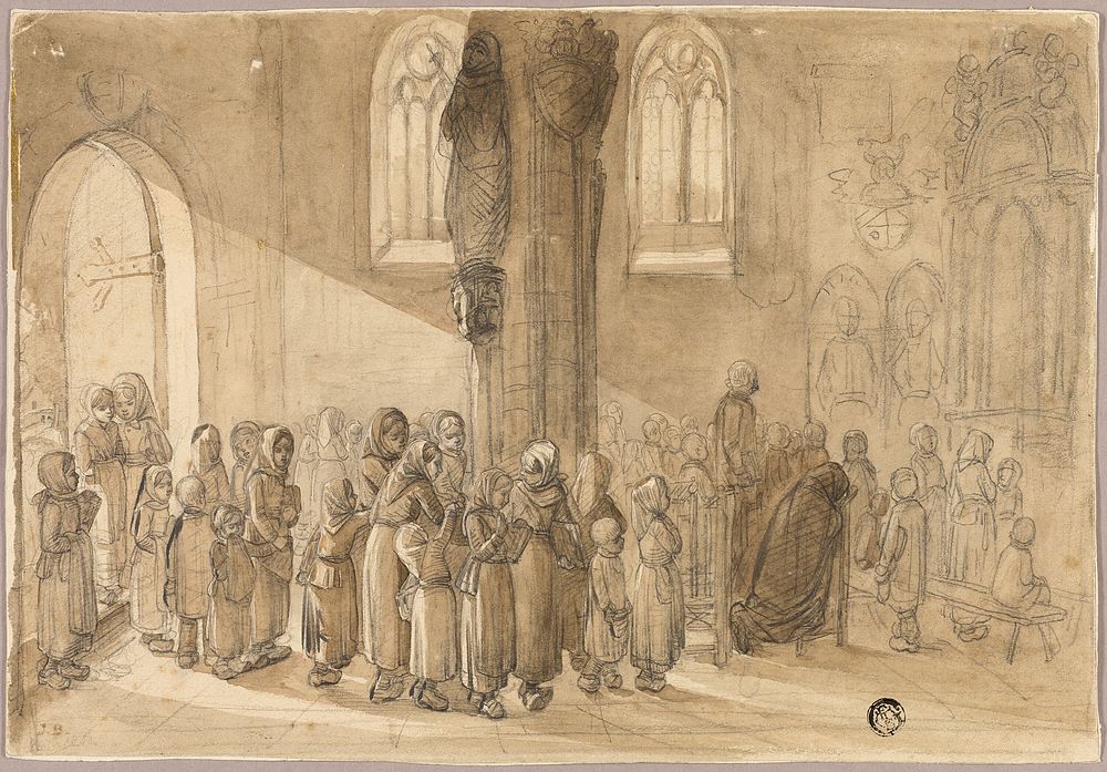 First Communion by Johannes Bosboom