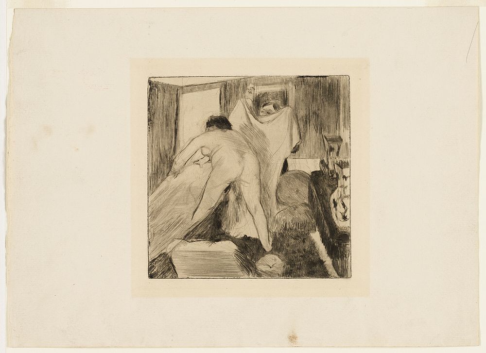 Leaving the Bath by Hilaire Germain Edgar Degas