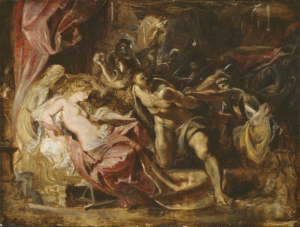 The Capture of Samson by Peter Paul Rubens