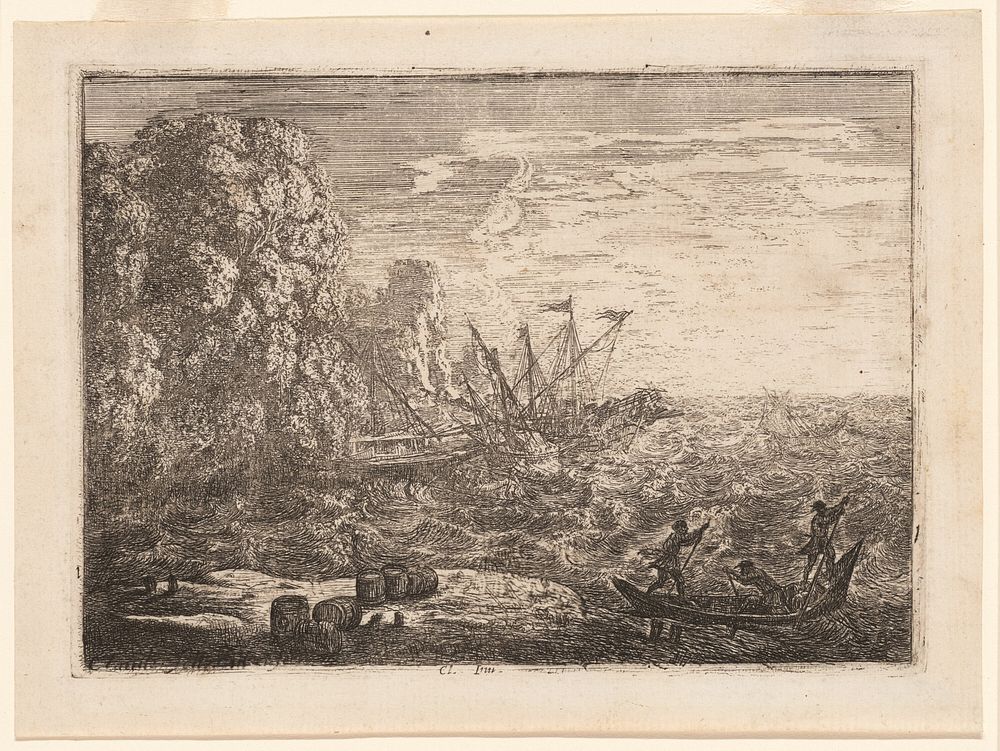 The Tempest by Claude Lorrain