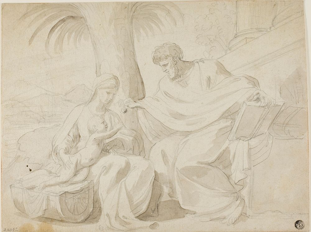 Holy Family by Eustache Le Sueur