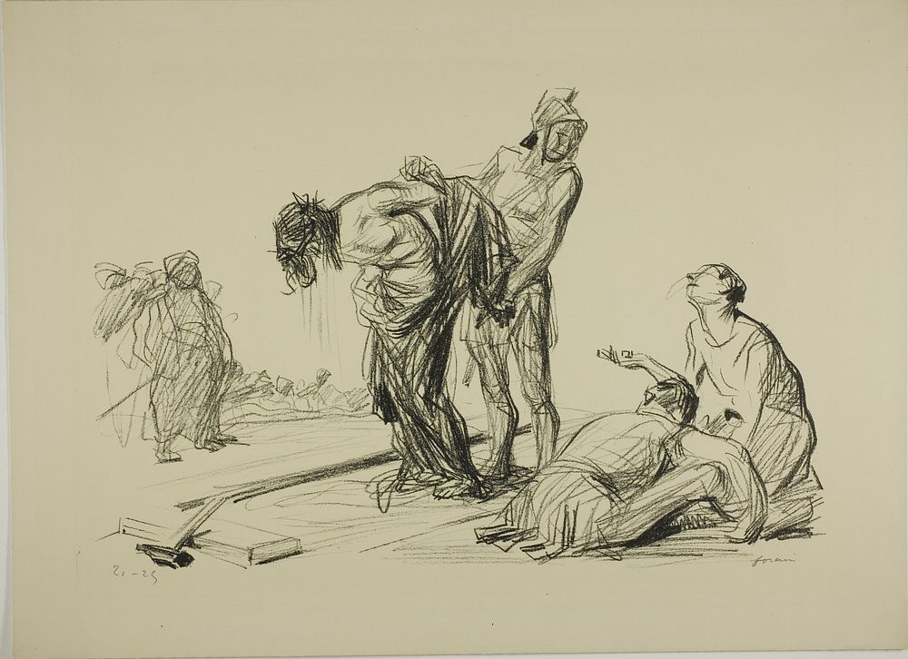 Christ Stripped of His Clothes by Jean Louis Forain