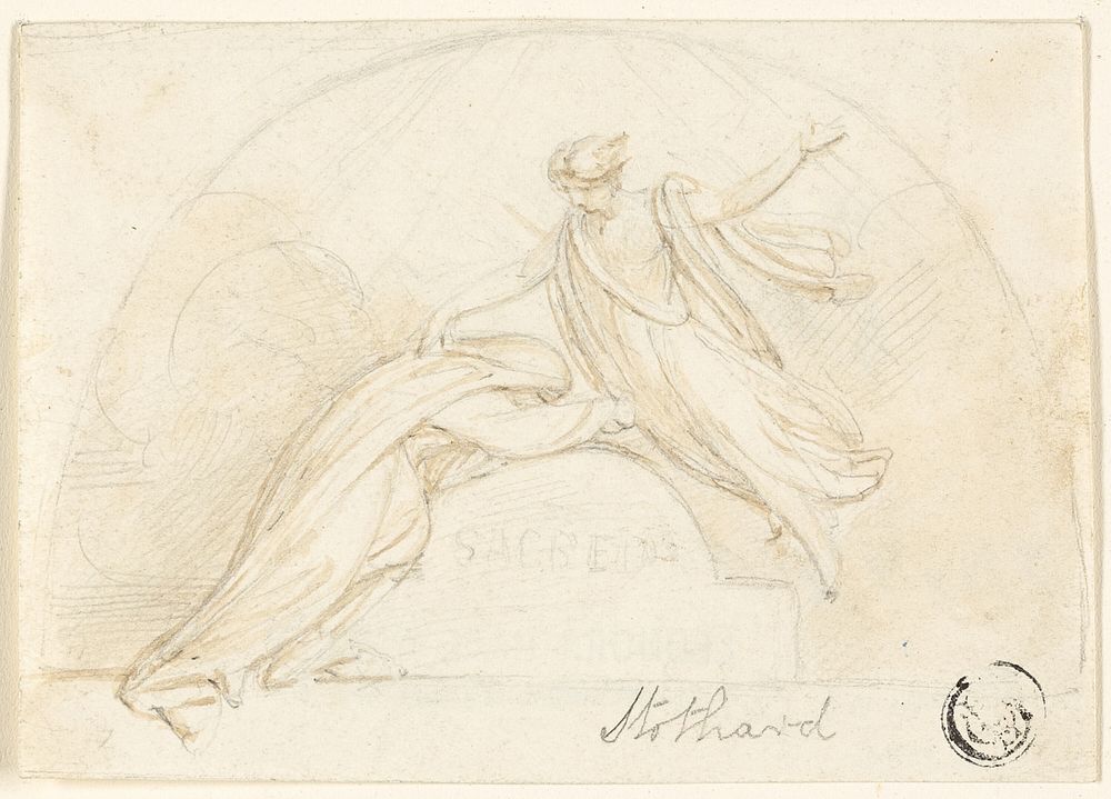 Design for Funerary Monument by Richard Westall