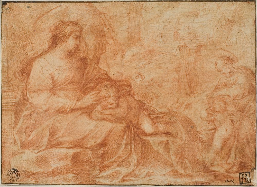 Rest on the Flight Into Egypt by Giulio Cesare Procaccini