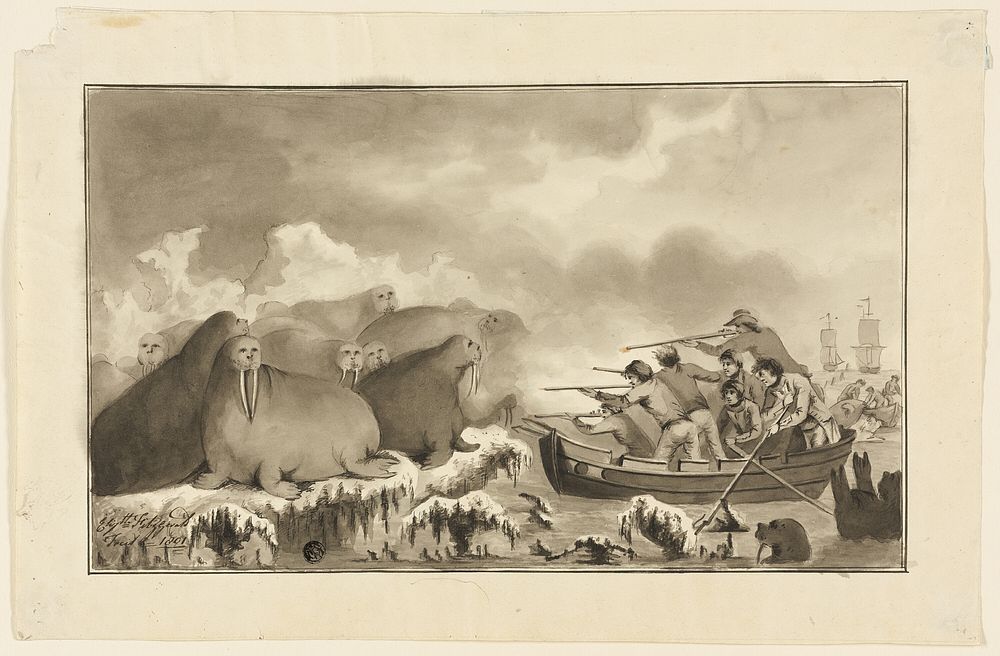 Walrus Hunt by Elizabeth Fitzgerald
