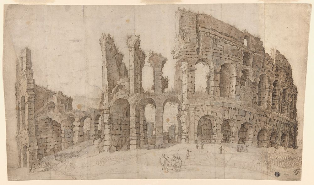 Ruins of the Coliseum in Rome by Willem van Nieuwlandt, II