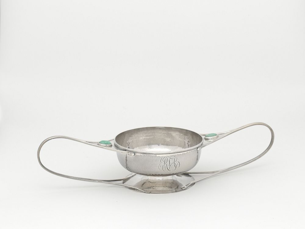 Two-Handled Dish by Shreve, Crump & Low Department Store, Arts and Crafts Shop